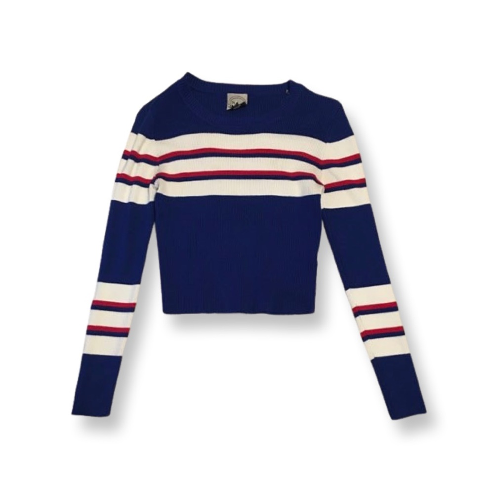 Womens Striped Sweater